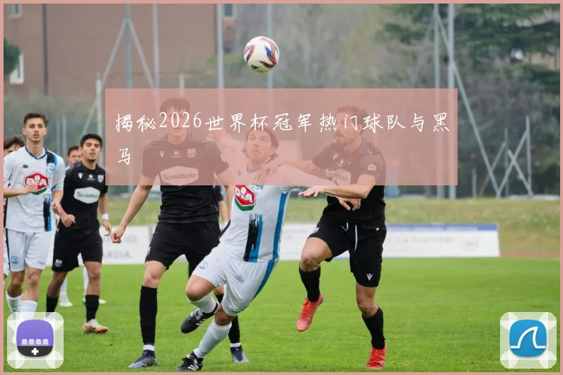 揭秘2026世界杯冠军热门球队与黑马